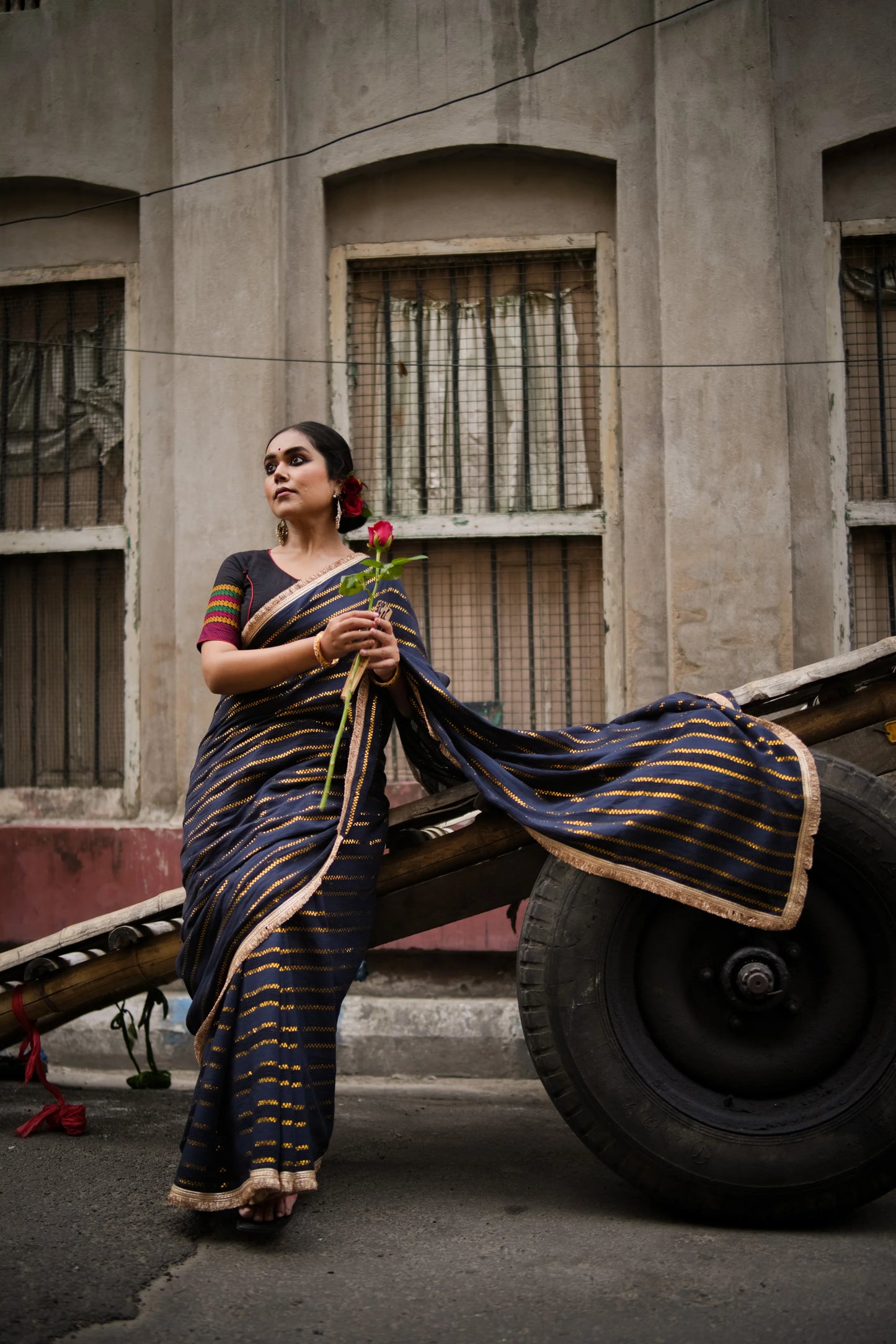 Laila Jhilmil Saree