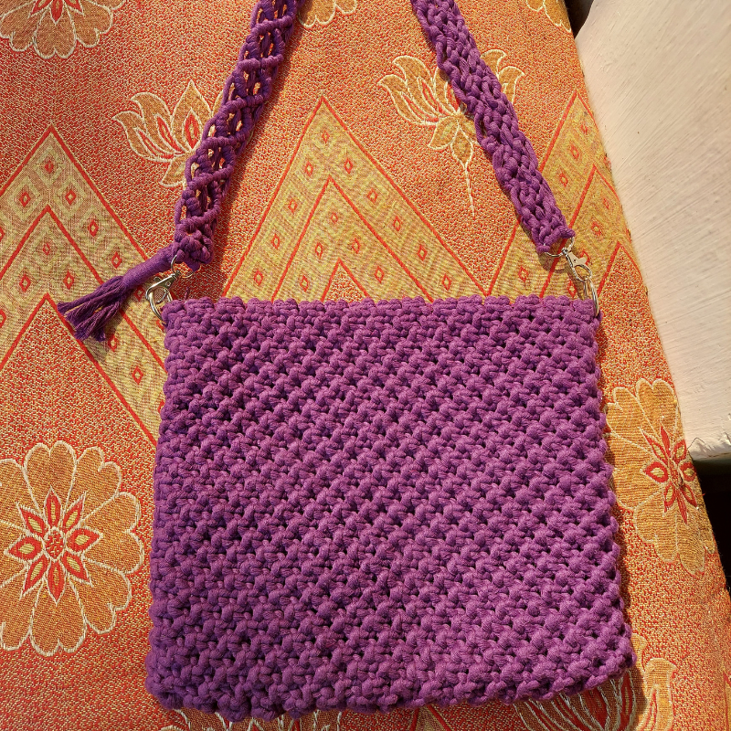 Macrame Tote Bag