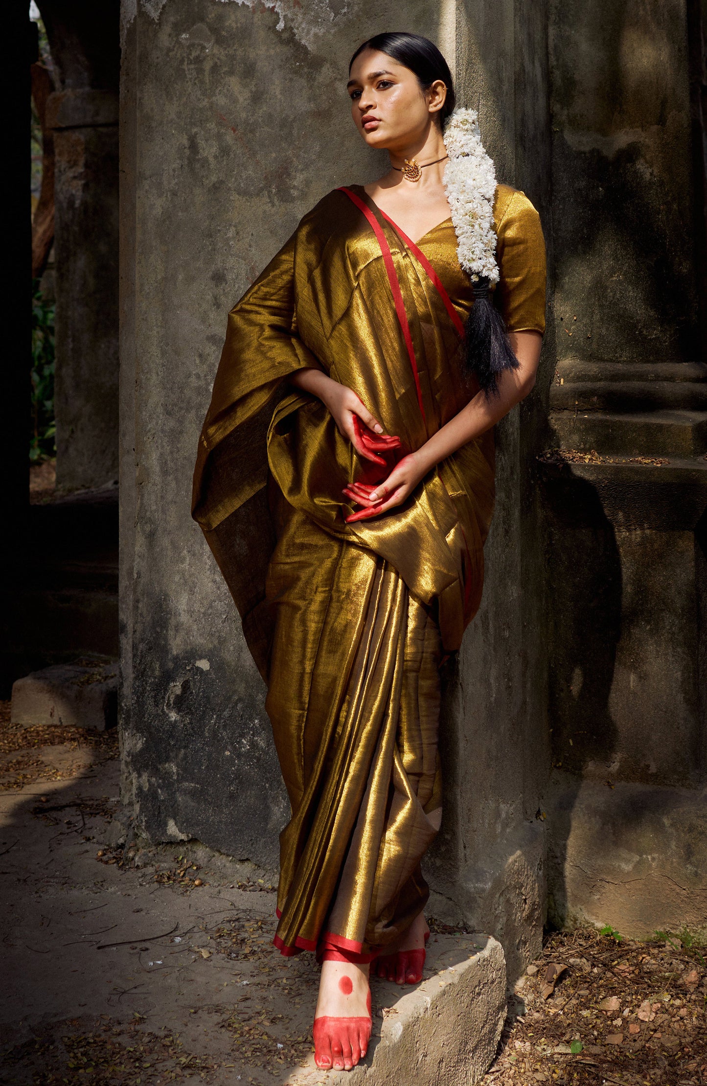 Mayura Gold tissue saree