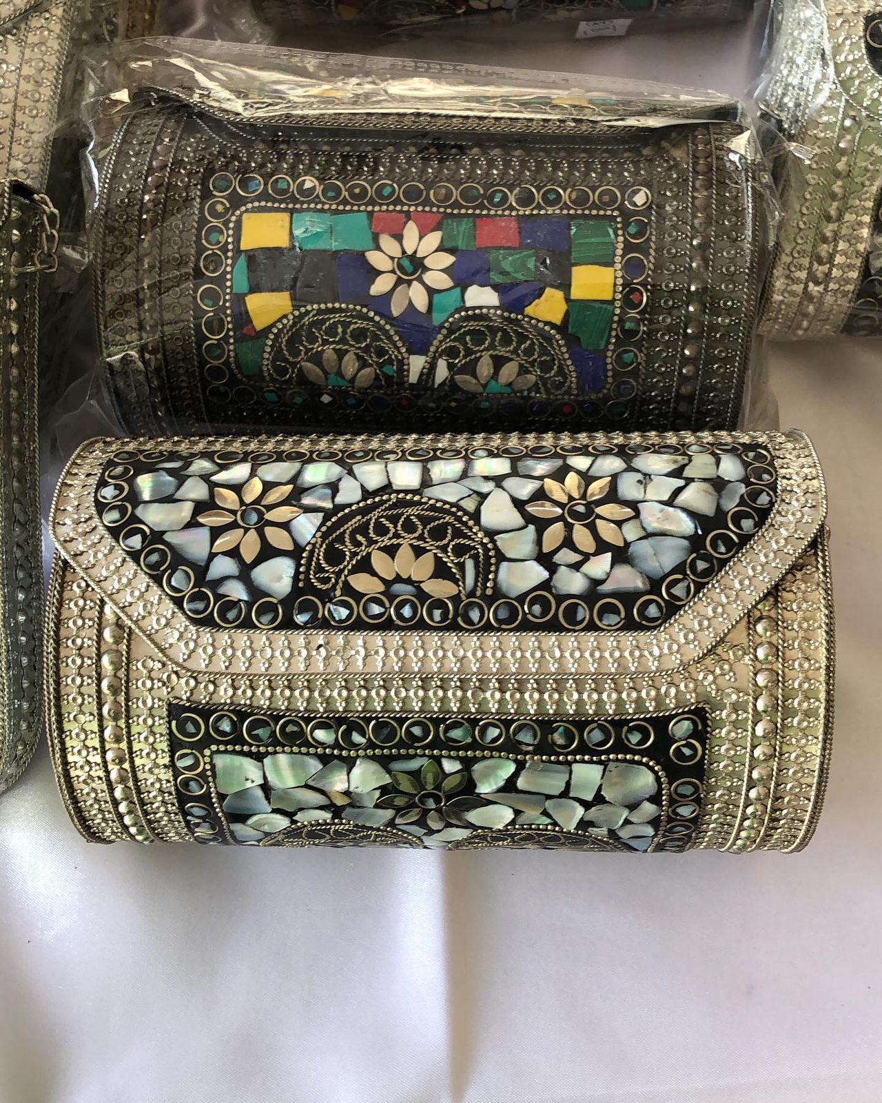 Metal Clutch Bags