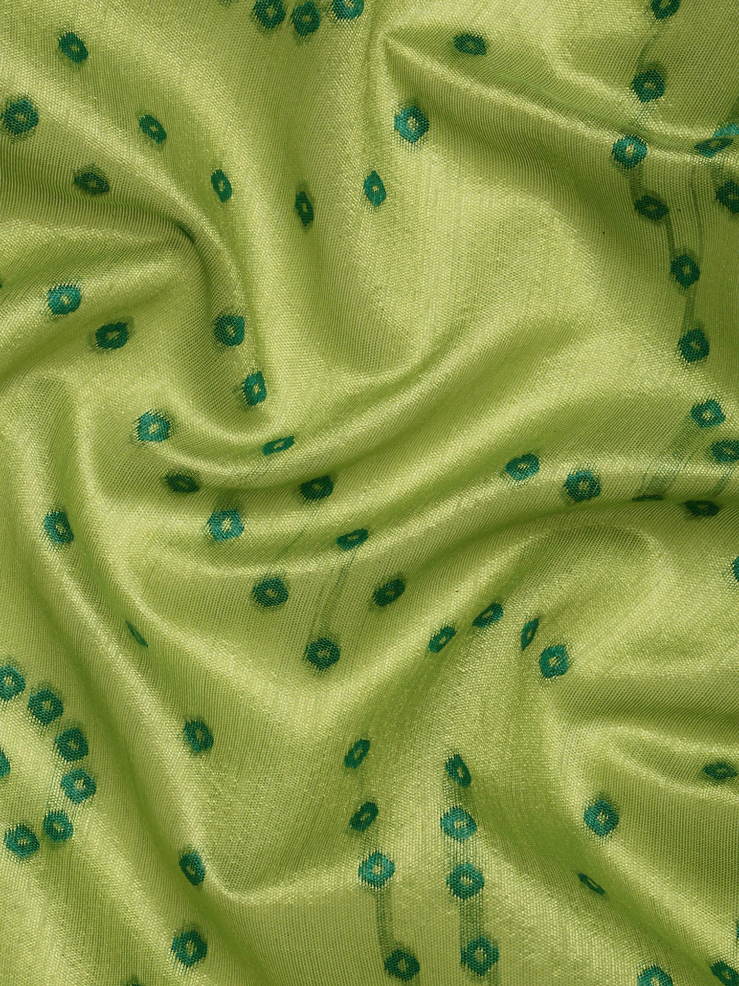 Mahendi Zari Woven Paithani Silk saree