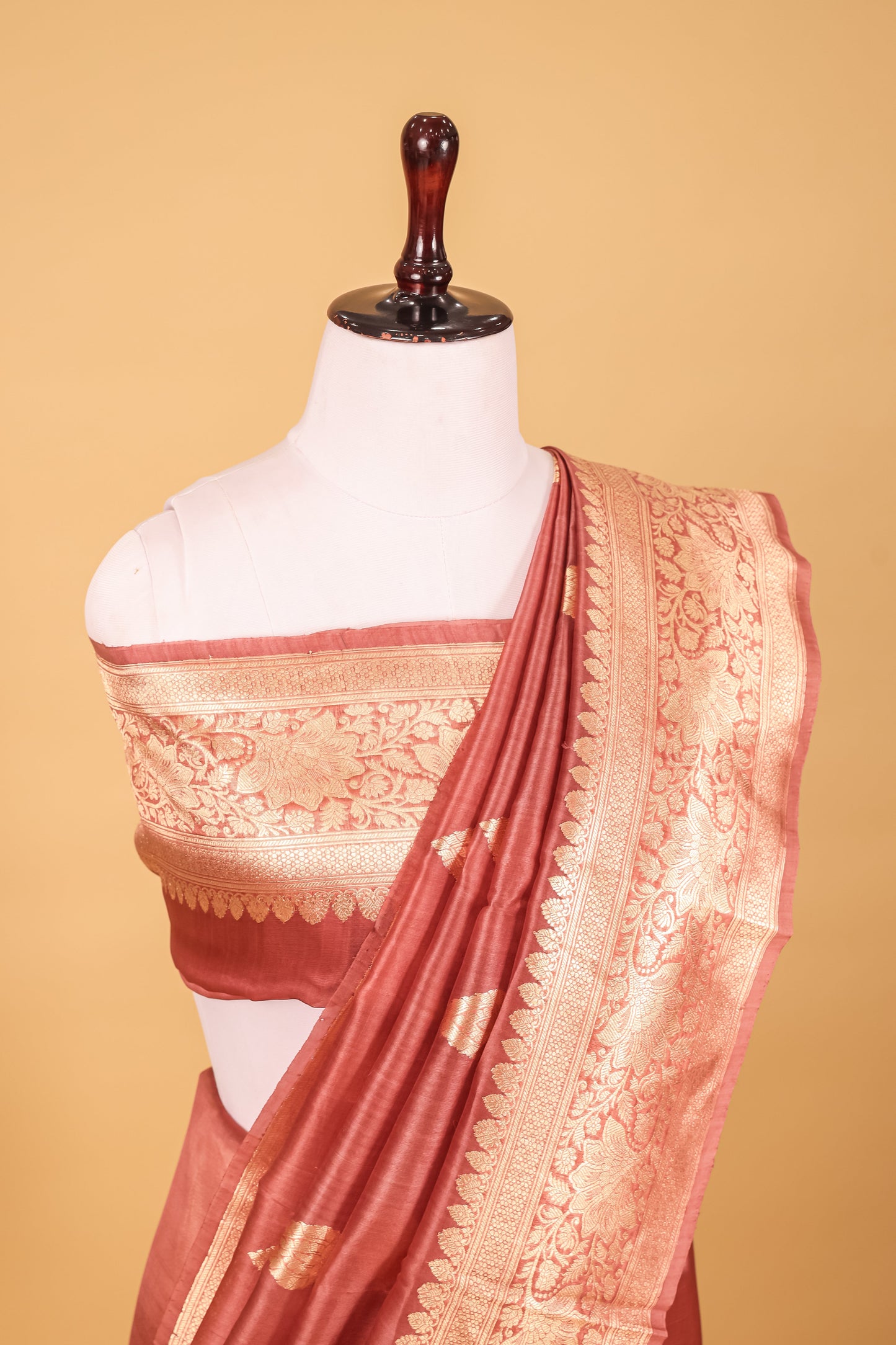 Pink Organza Silk Kadhwa Saree - Panaya