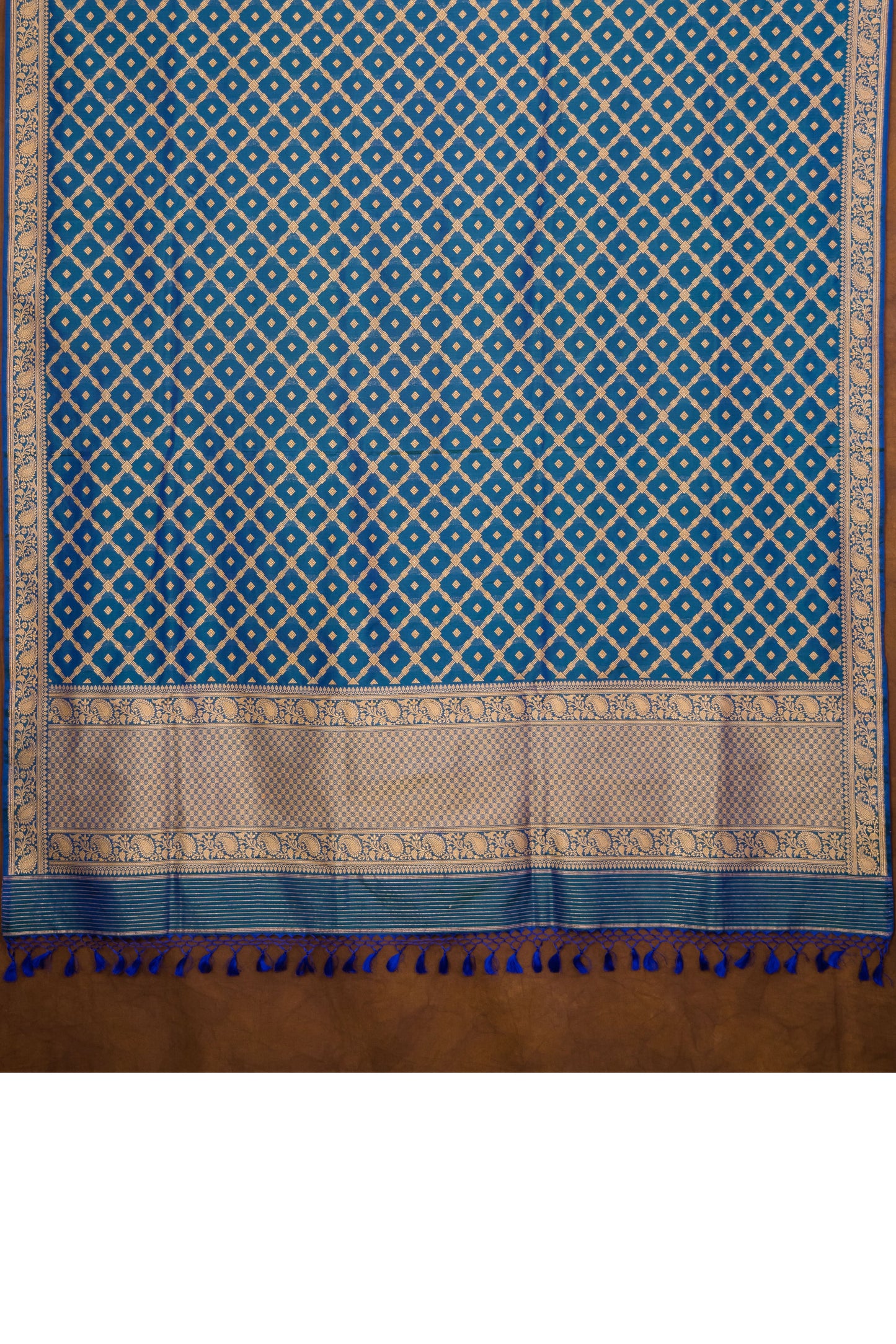 Peacock Katan Pure Silk Dupatta - Panaya