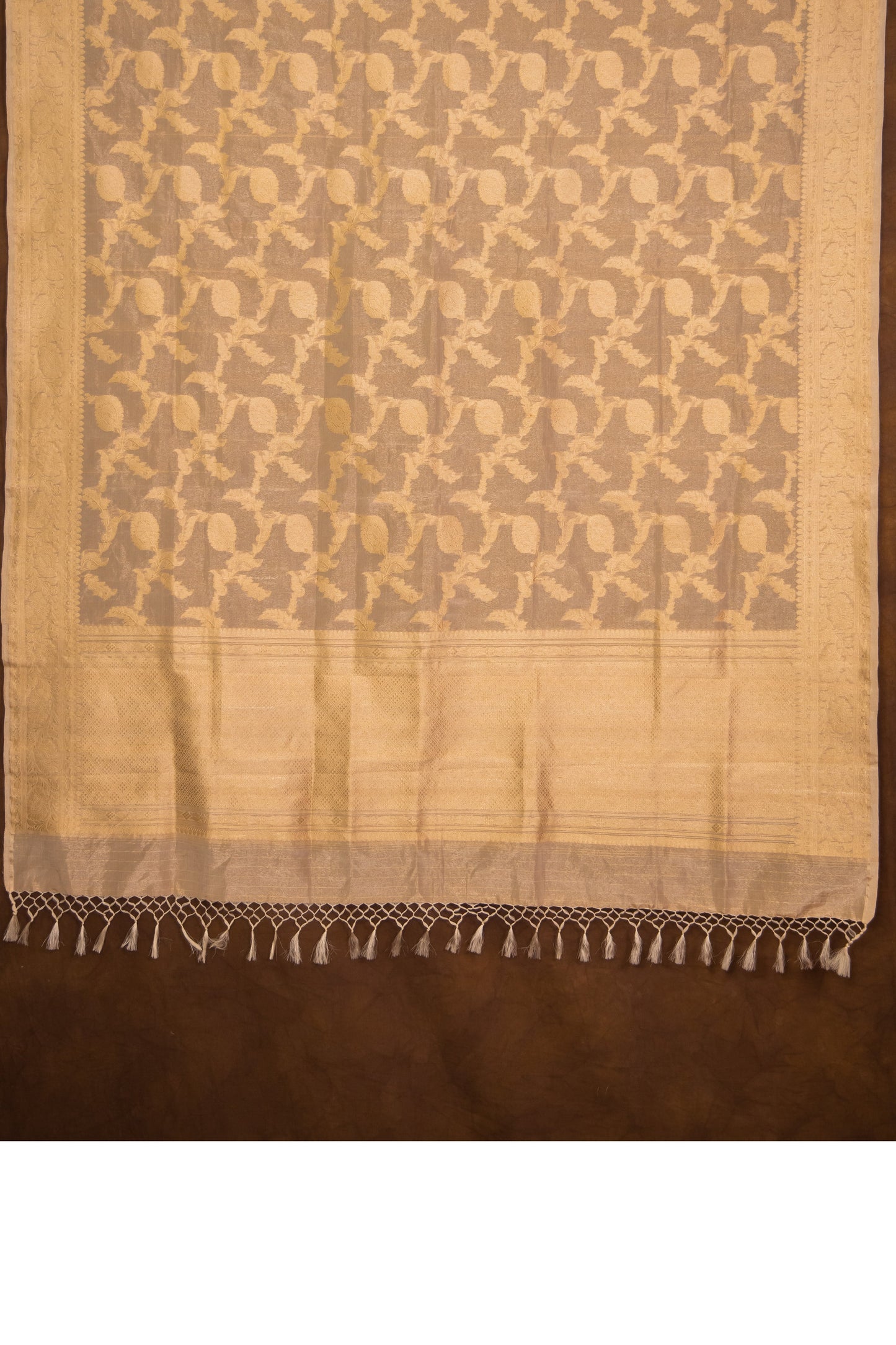 Offwhite Dupatta Tissue - Panaya