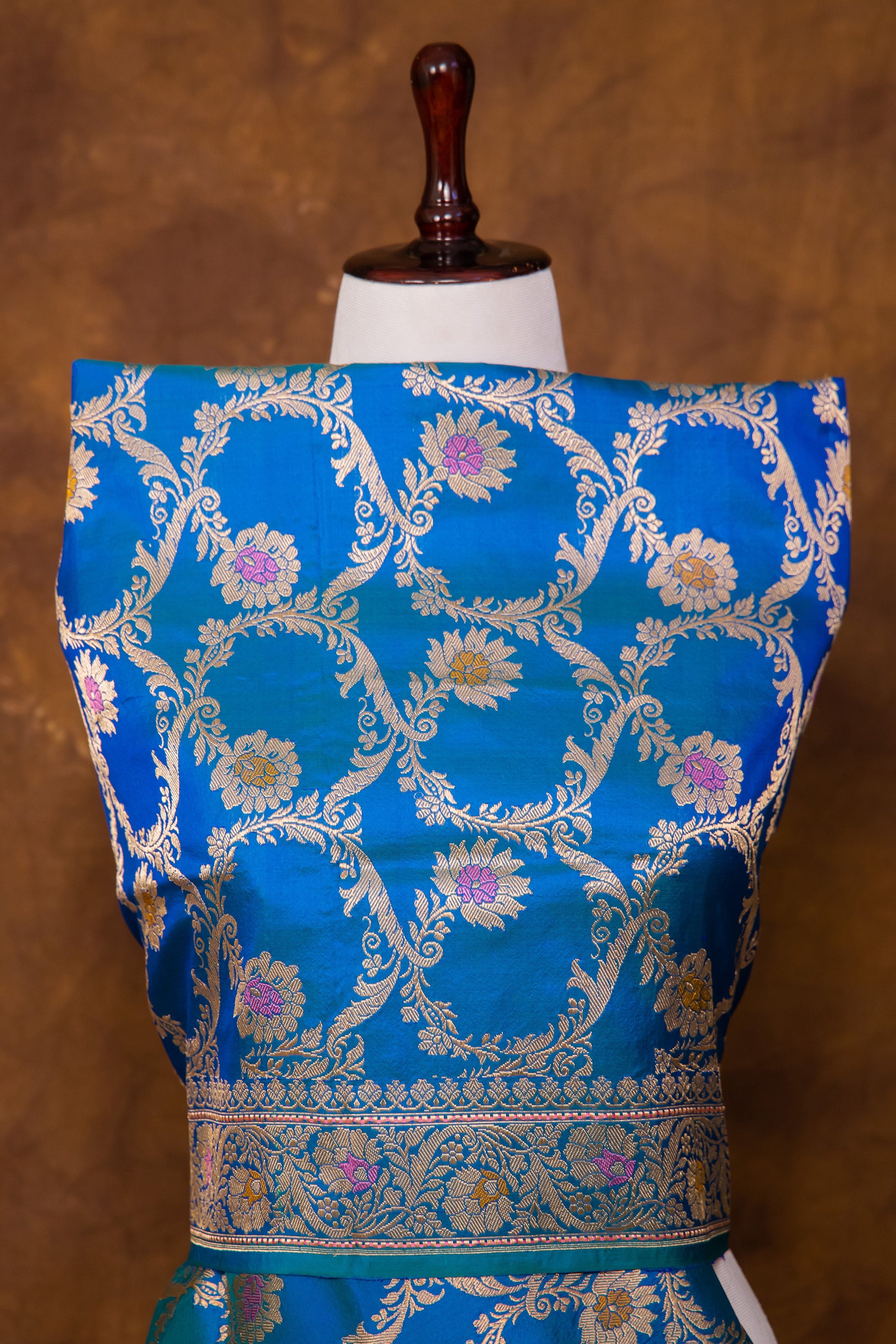 Peacock Katan Pure Silk Dupatta - Panaya