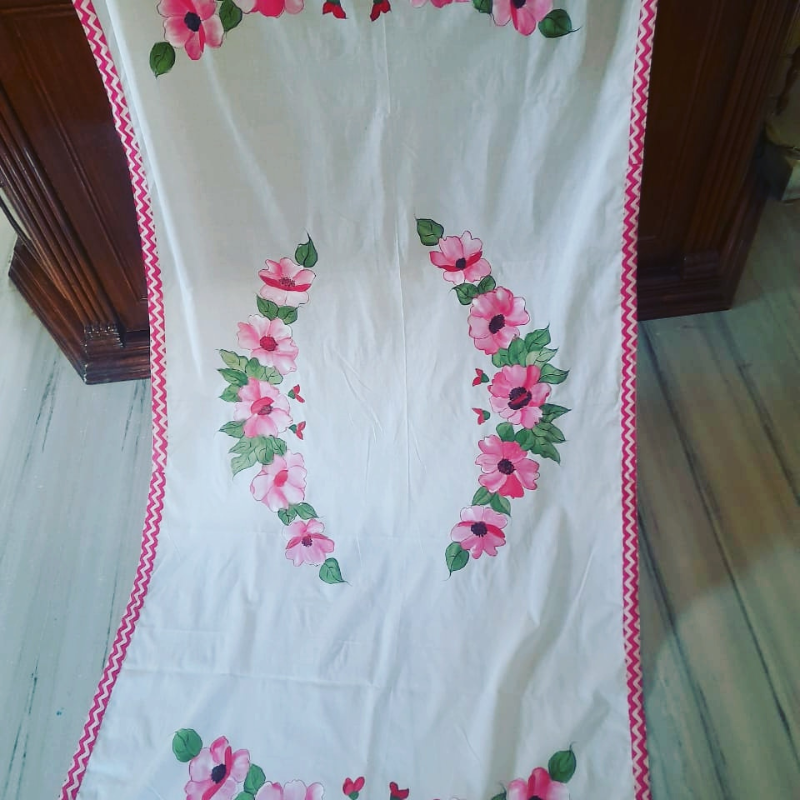 Exquisite Handpainted Dupatta