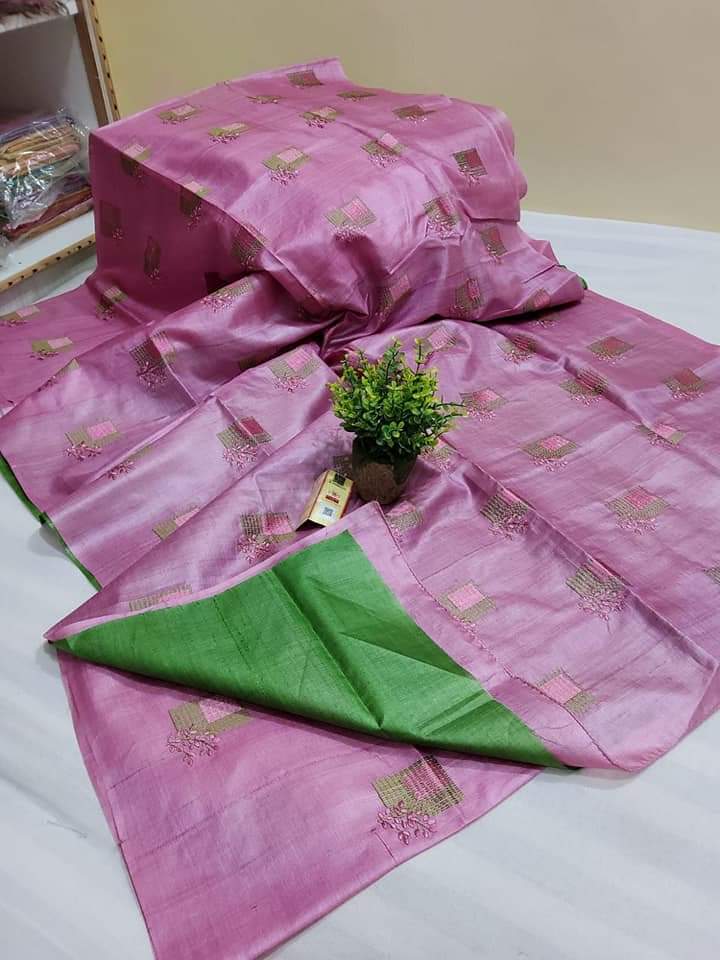 Pure Munga Silk Embroidered Saree Collection By Rank Every Retire