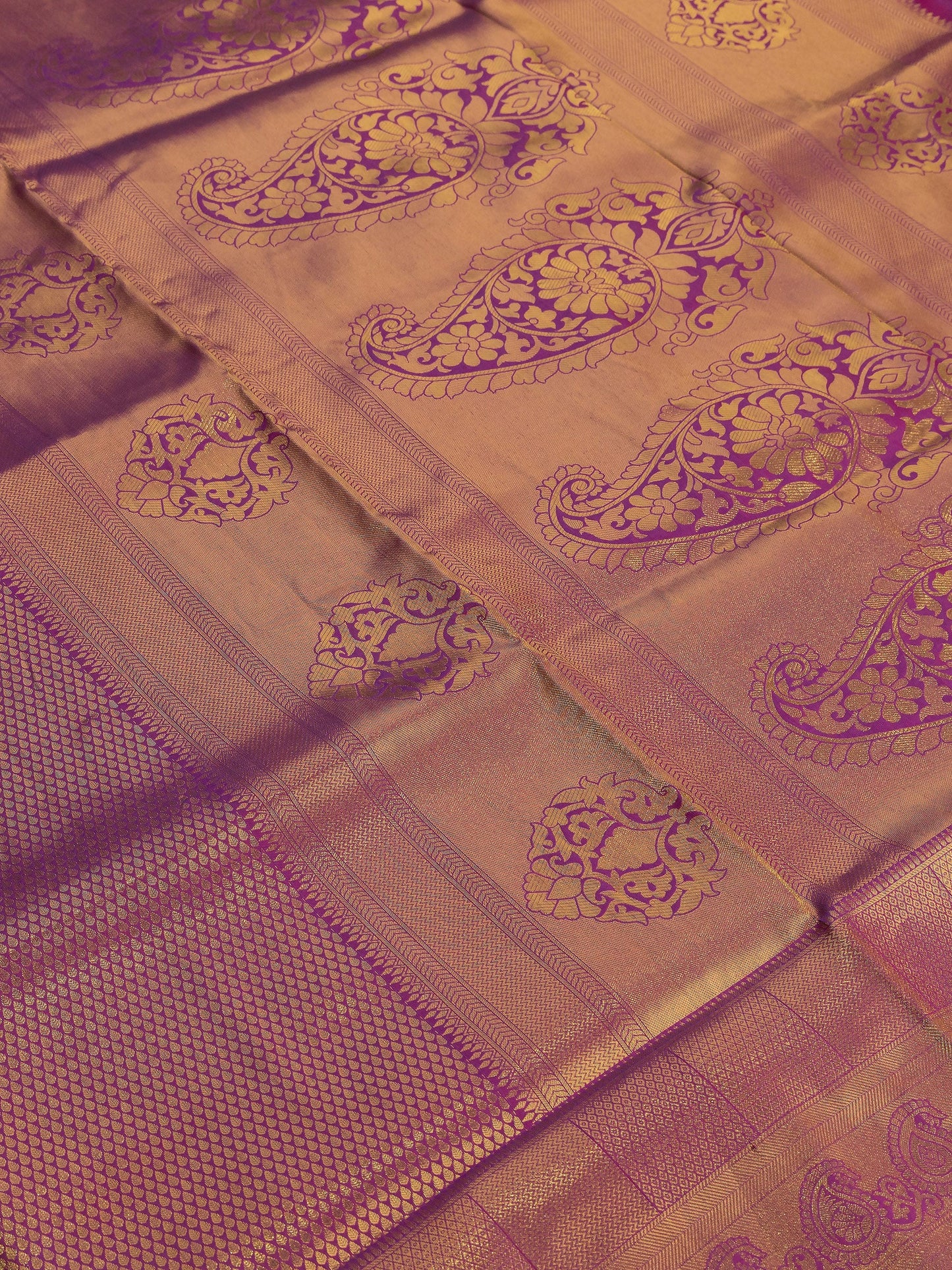 Rose Luxe Pink Banarasi Silk Saree