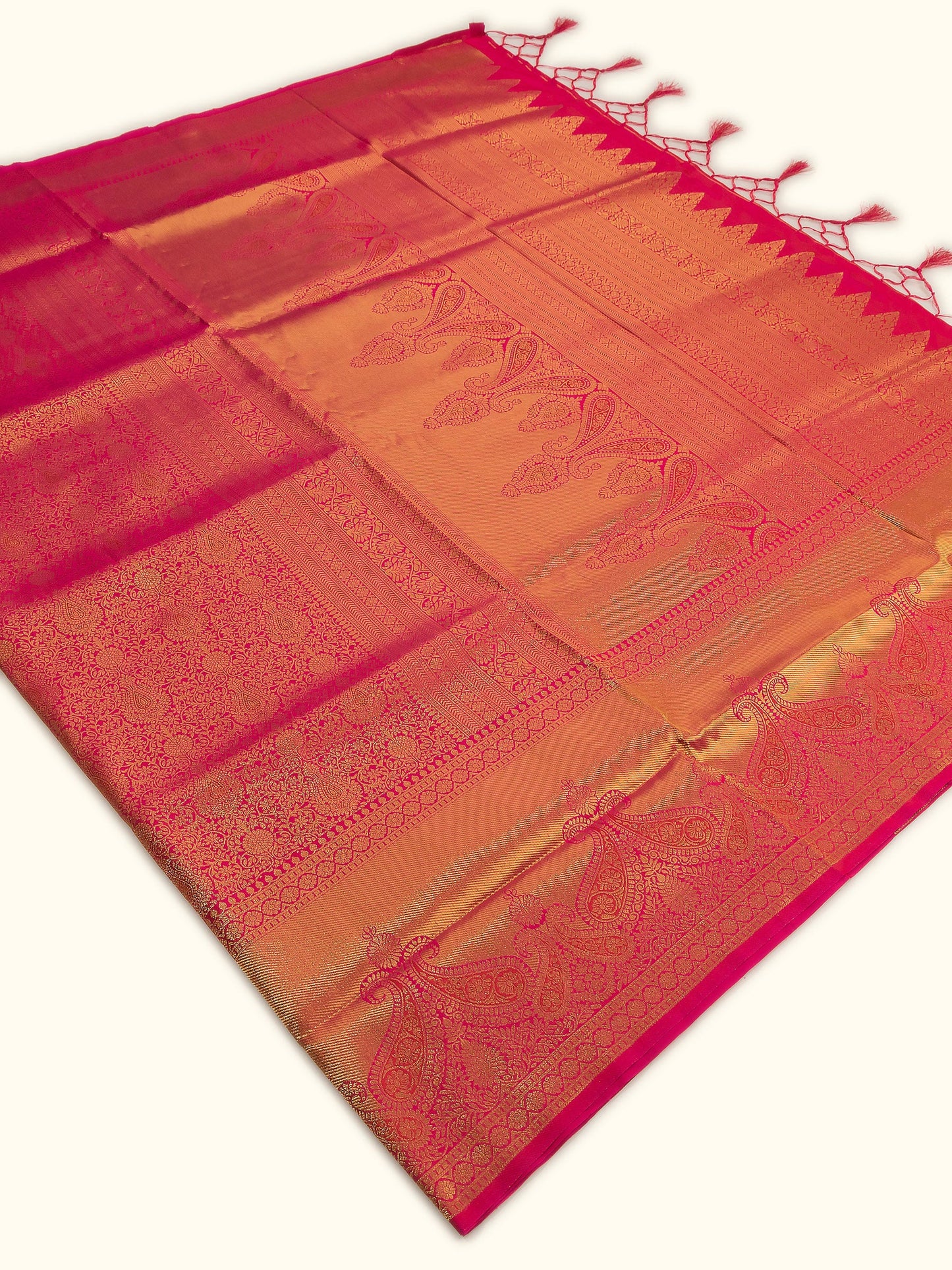 Petal Glow Banarasi Festive Saree