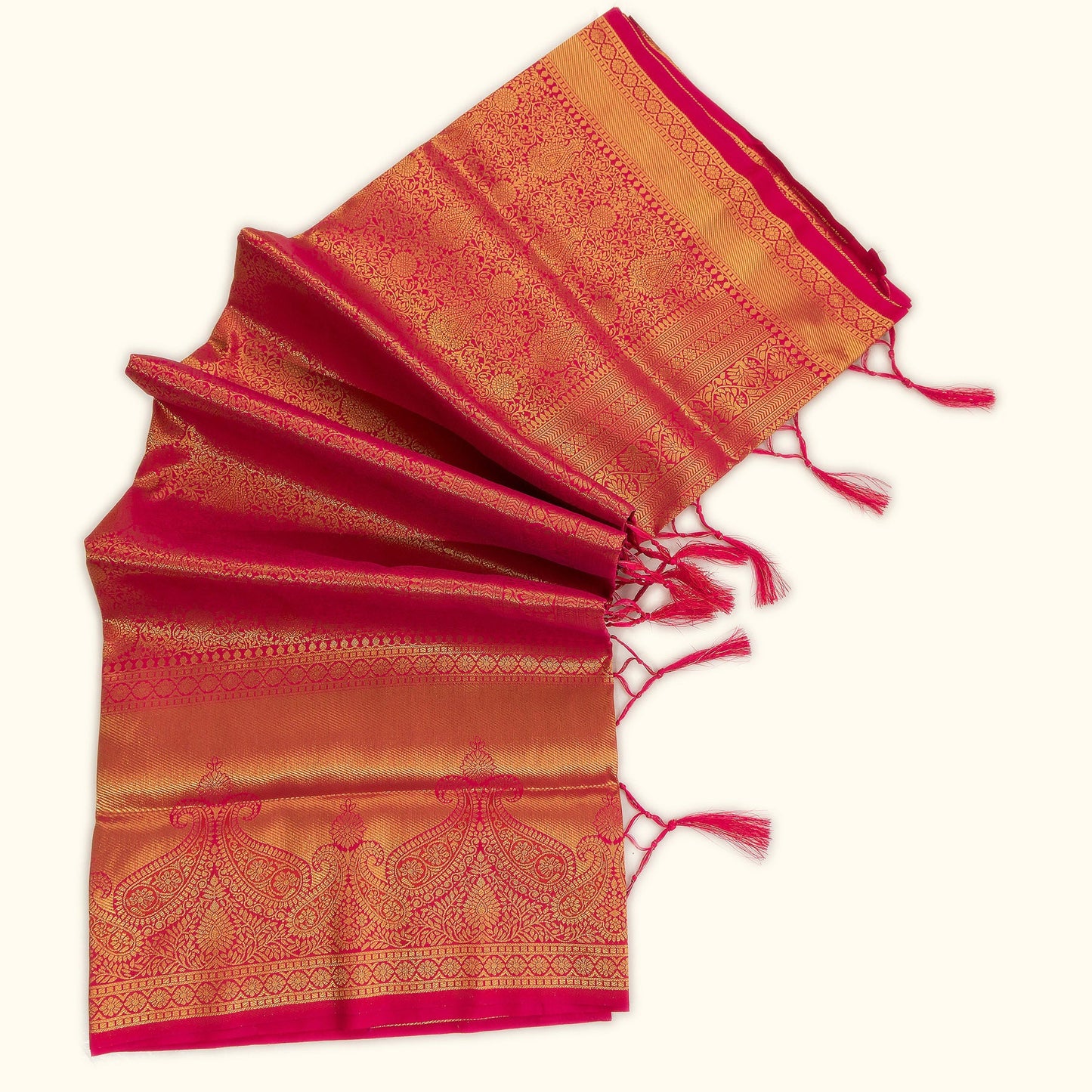 Petal Glow Banarasi Festive Saree