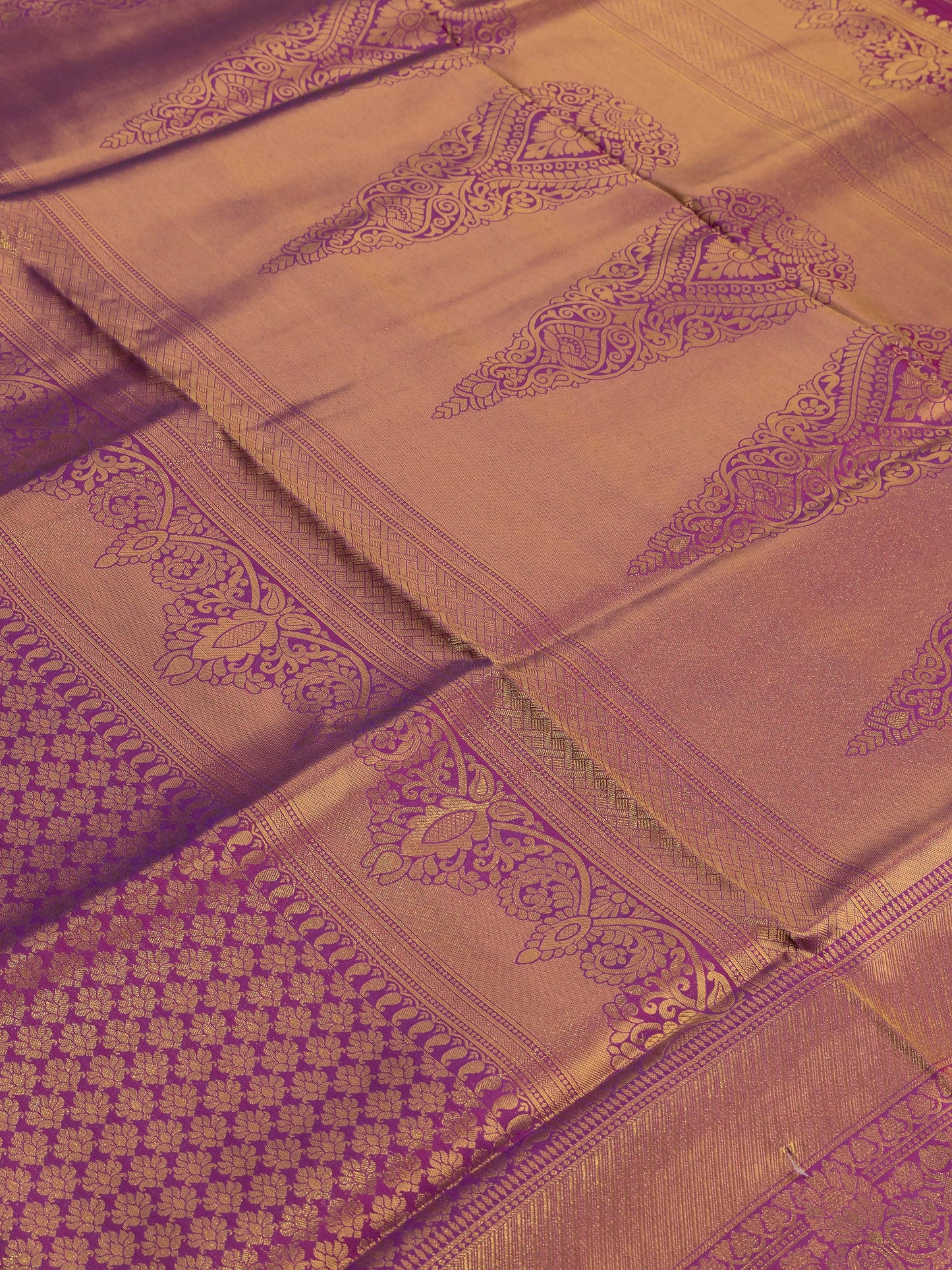 Violet Charm Banarasi Butti Saree