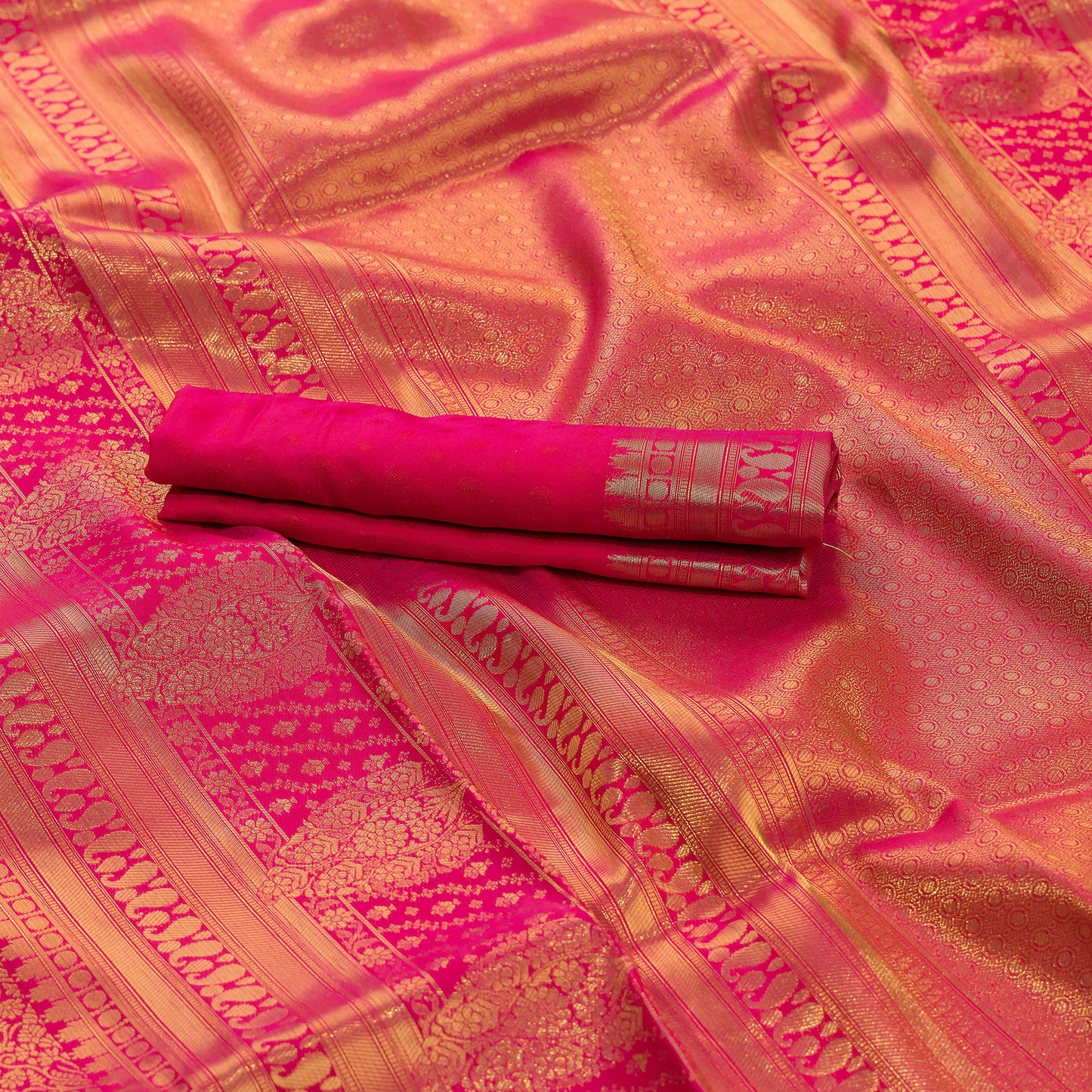 Banarasi Silk Saree with Zari Accents