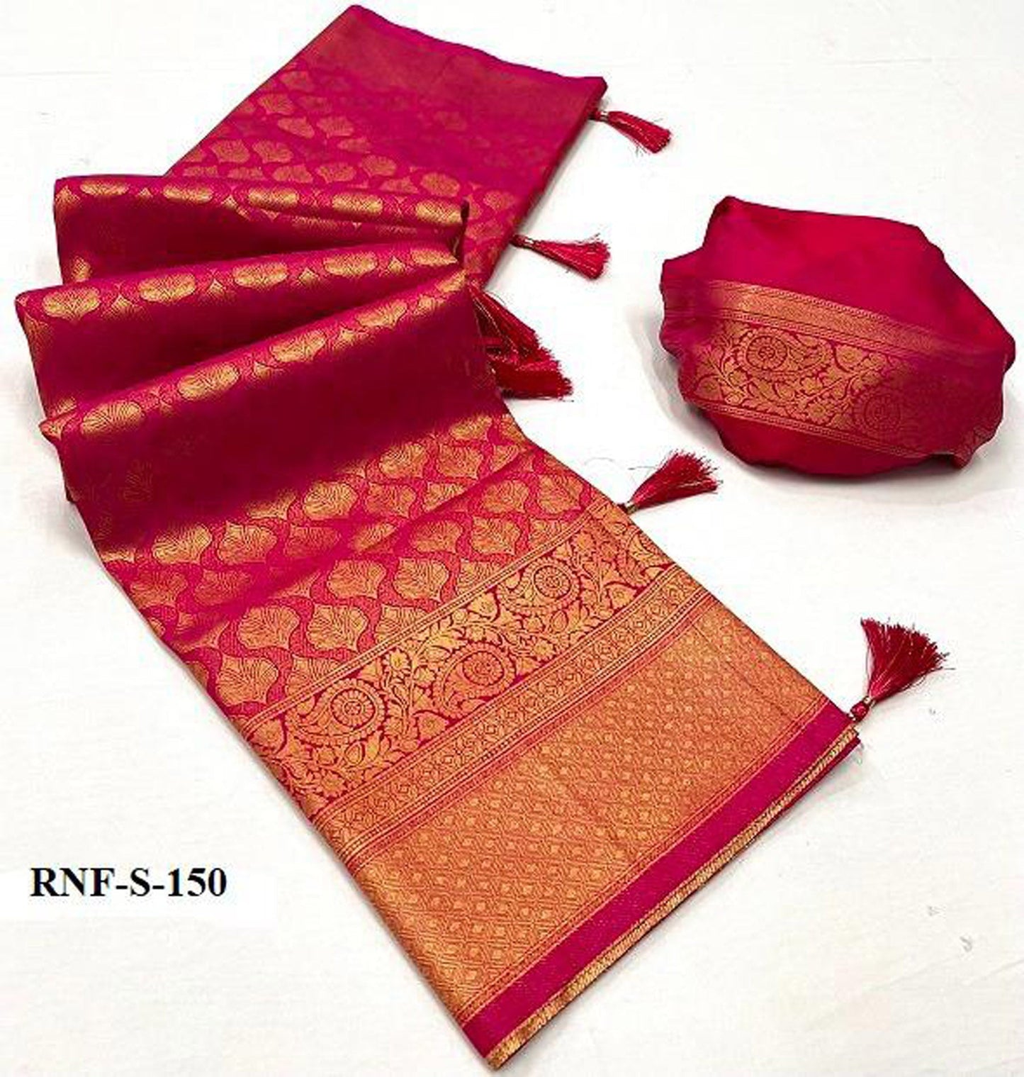 Pink Radiance Zari Kanjivaram Saree