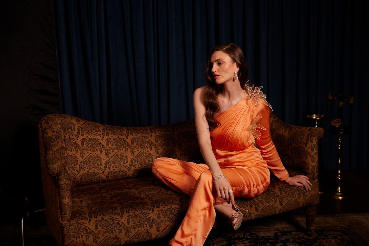 Persimmon Panache Floraison Jumpsuit