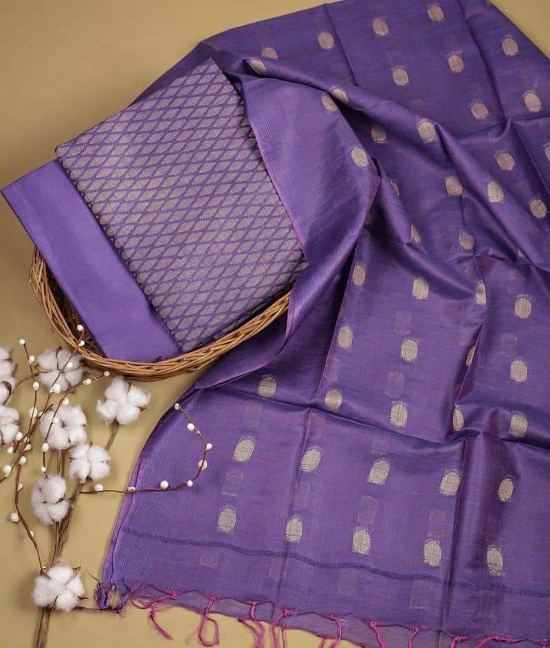 Soft Silk Weave Suit Material II