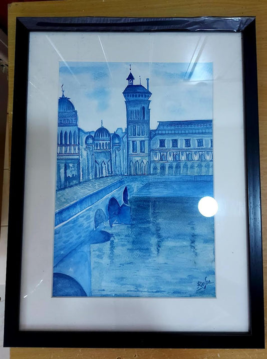 Turkey Bridge Watercolour Painting