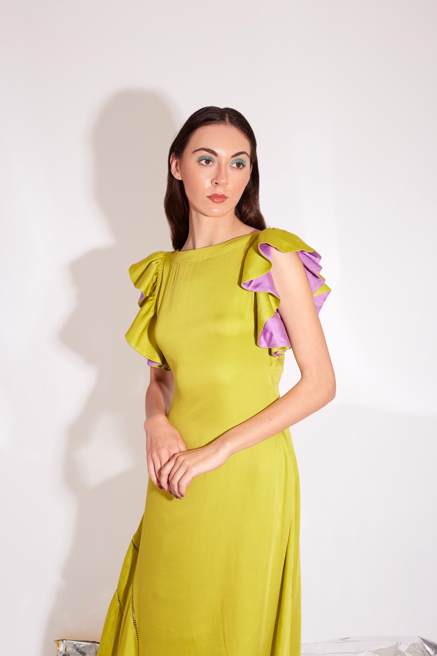 SLIME  Chartreuse  Dress