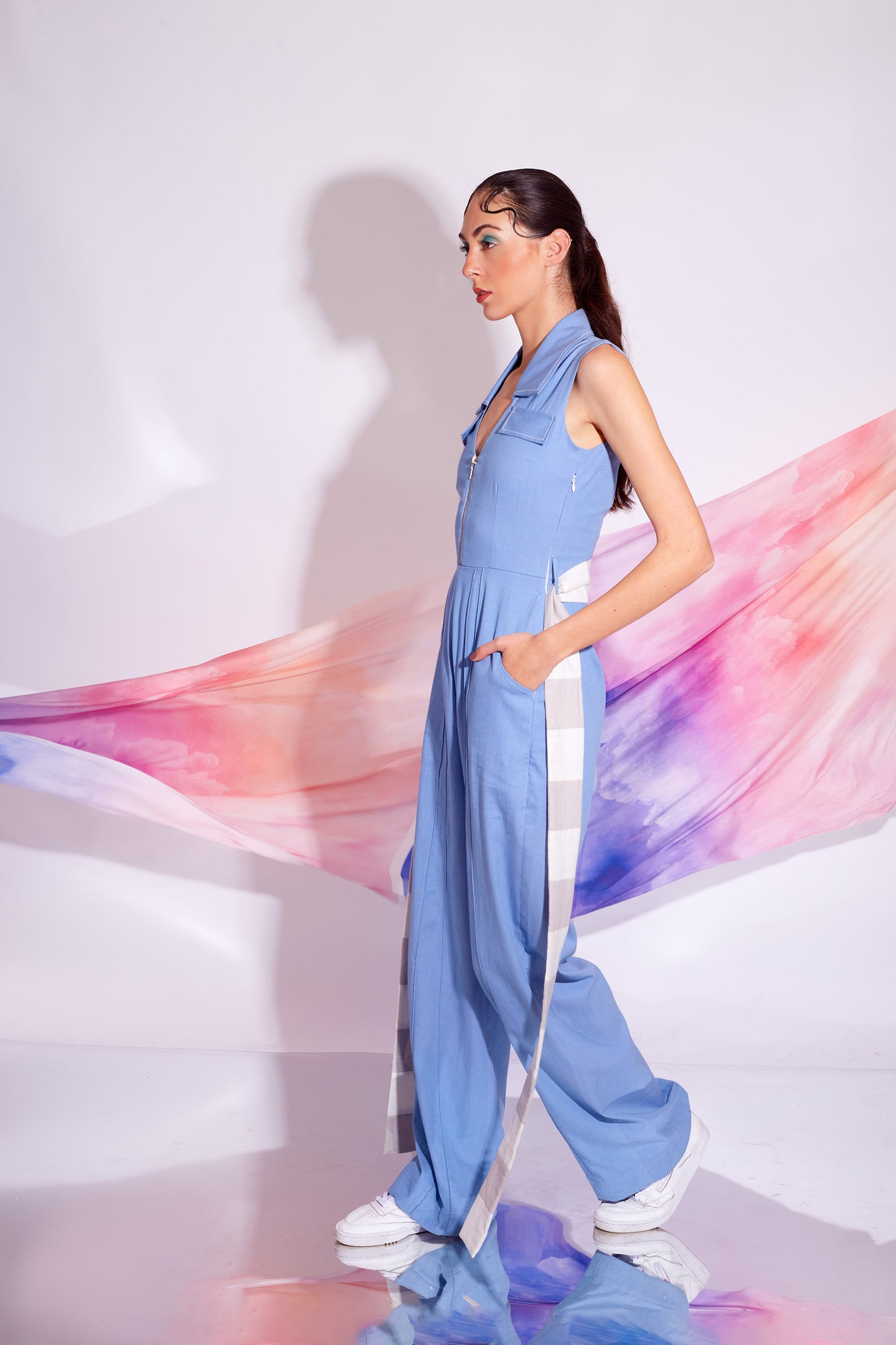 SKYLINE  Cerulean jumpsuit