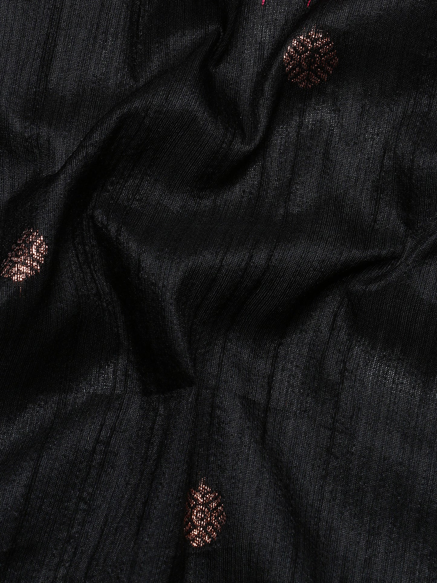 Black Vaisali Zari Woven Banarasi Silk saree