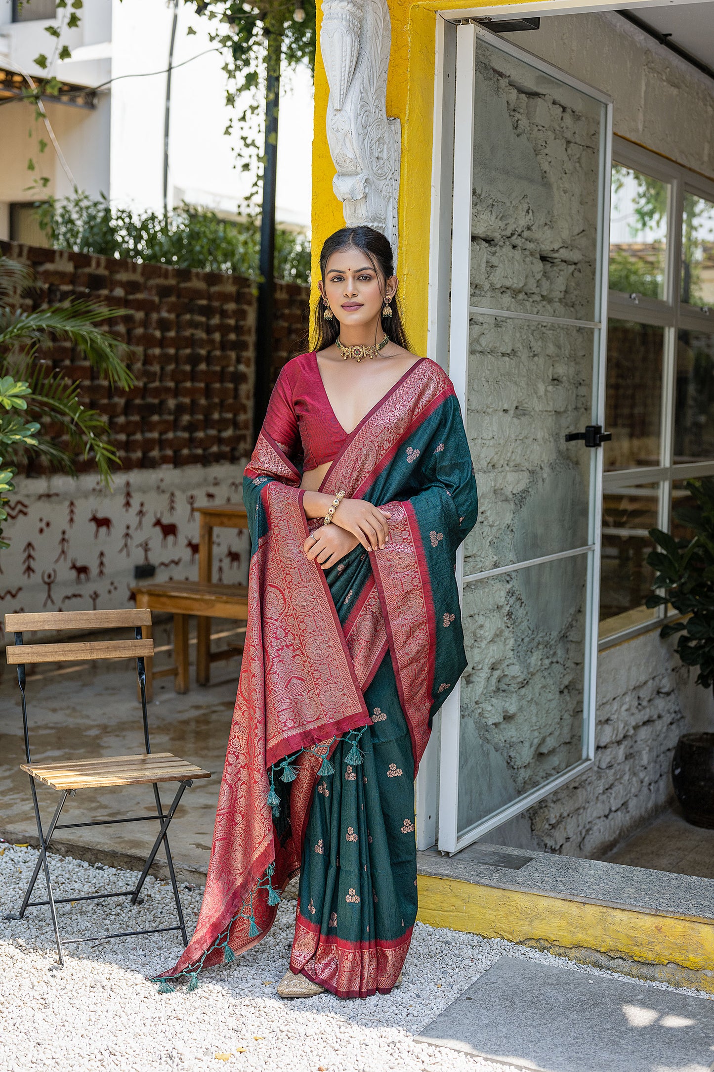 Green Vaishali Banarasi Silk Zari woven Handloom Saree