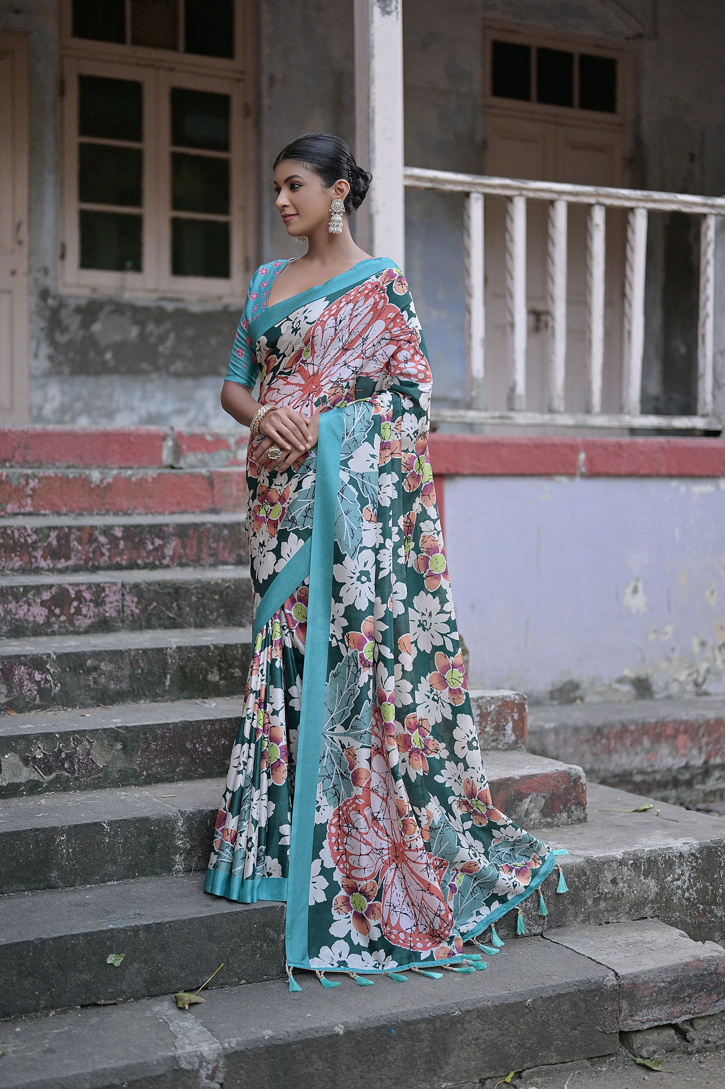 Green Vani Cotton Silk Zari woven Handloom Saree