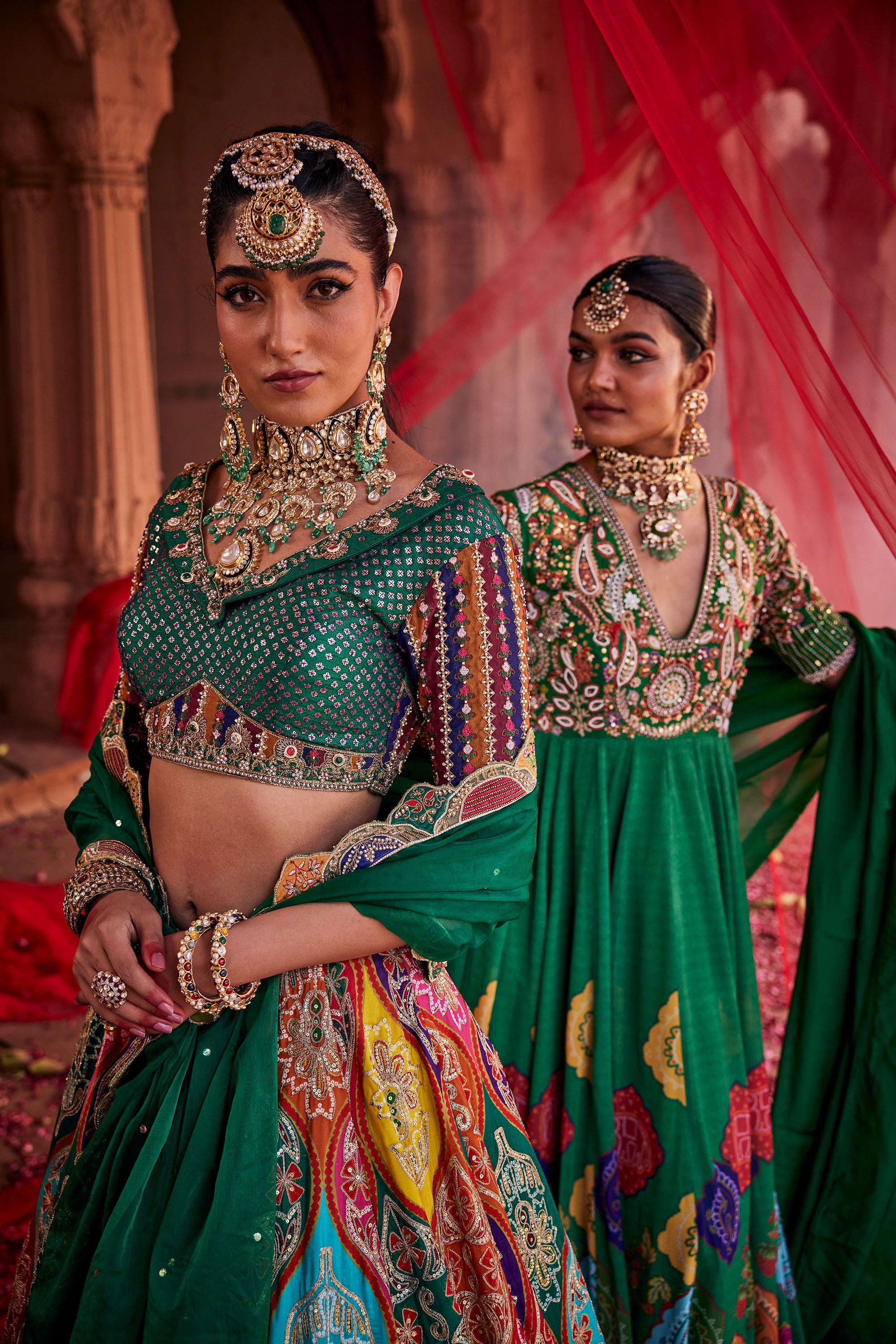 Appealing Function Wear Gharchola Bandhani Zari Work Lehenga Choli at Rs  2399 | डिज़ाइनर लहंगा चोली - Skyblue Fashion, Surat | ID: 2850461974055