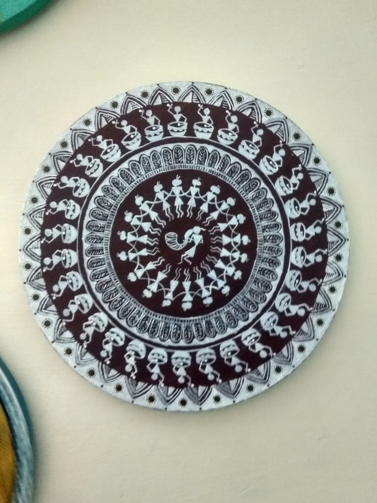 Warli Painting on Canvas