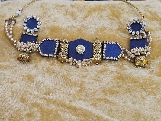 Blue Choker Set