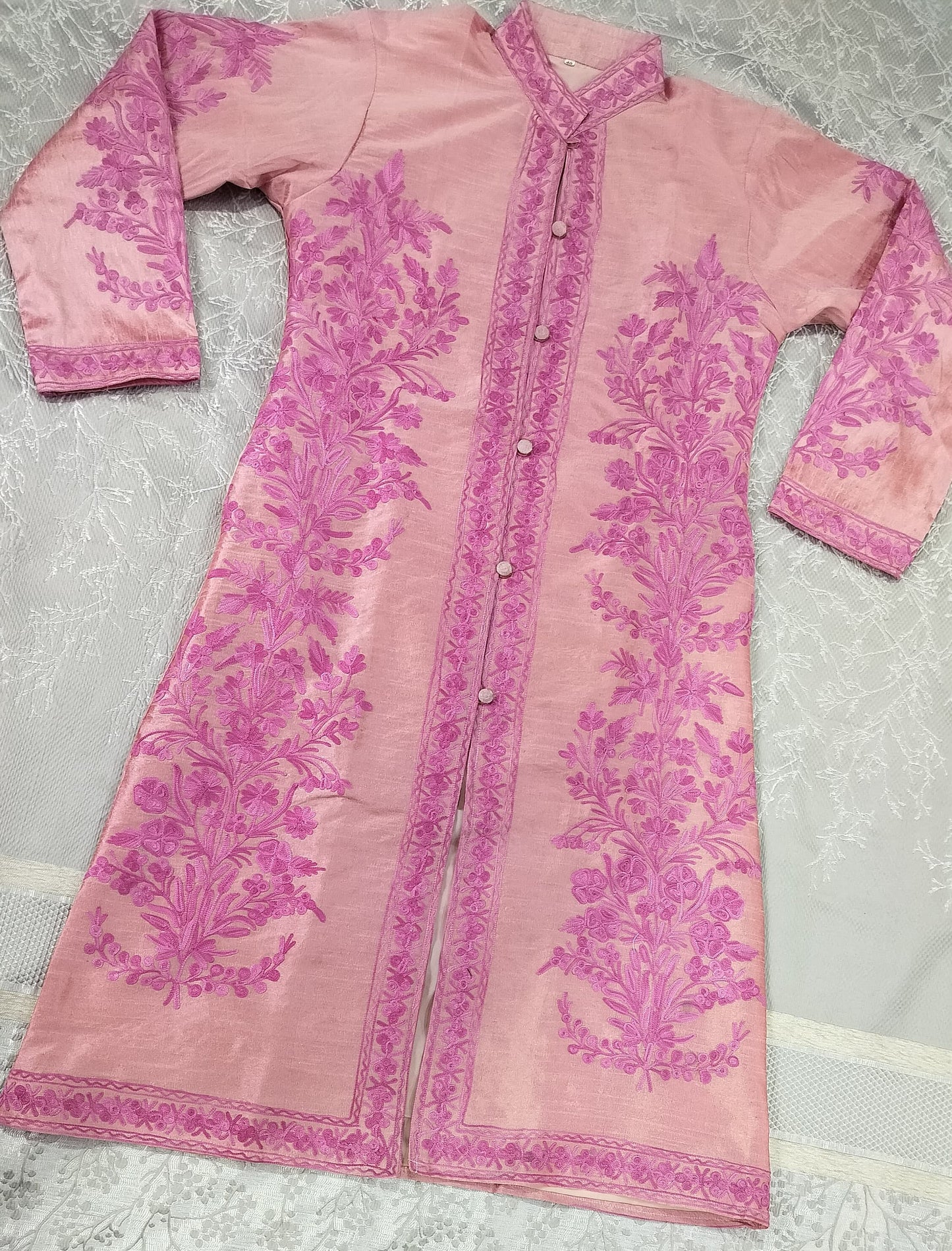 Kashmiri Embroidered SIlk Jackets