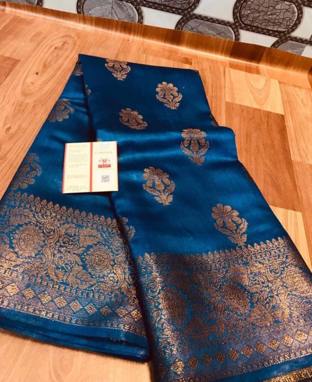 Pure Tussar Munga Silk Woven Saree By Rank Every Retires