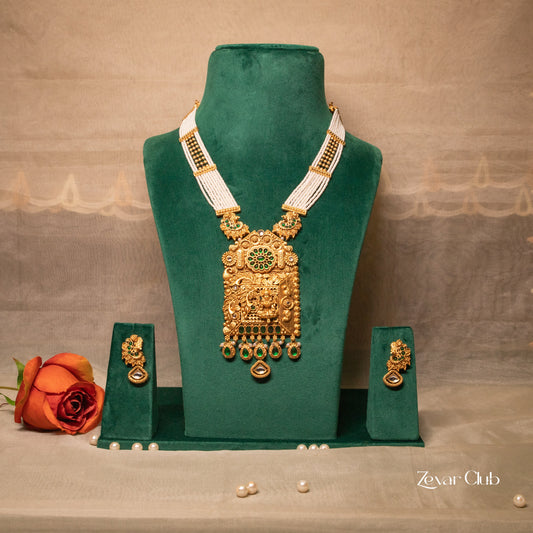 Zevar Club Alluring Fascinating Jewellery Set (18K Gold Plated)