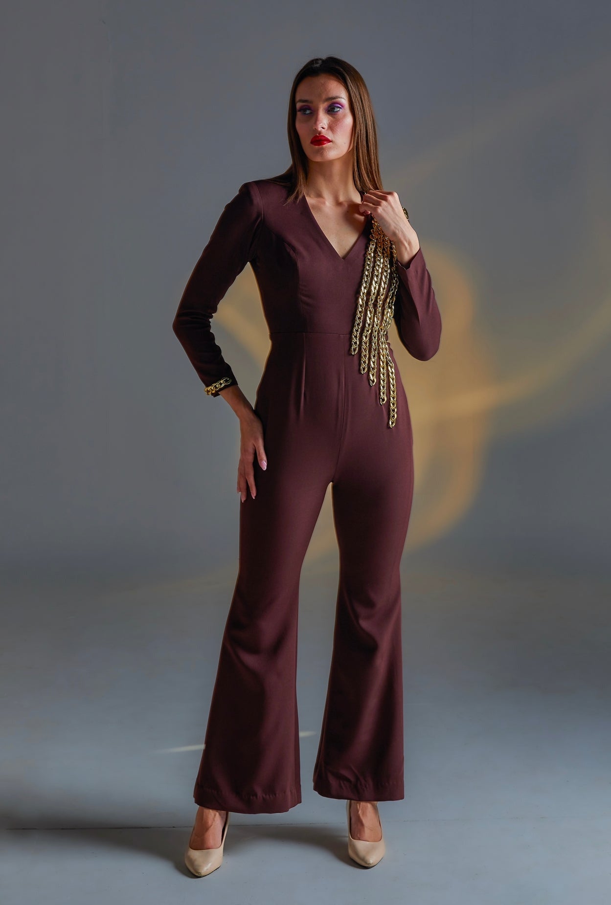 CHAINED JUMPSUIT